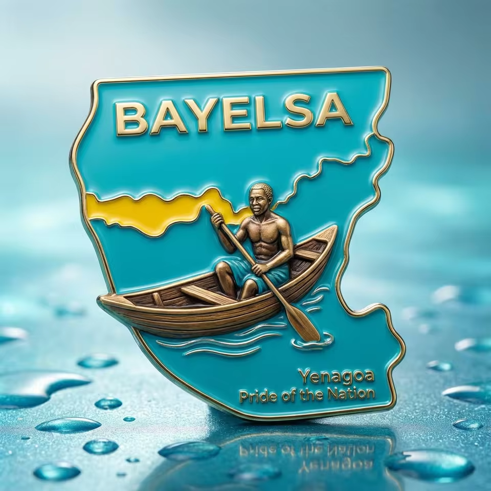 Bayelsa State Fridge Magnet